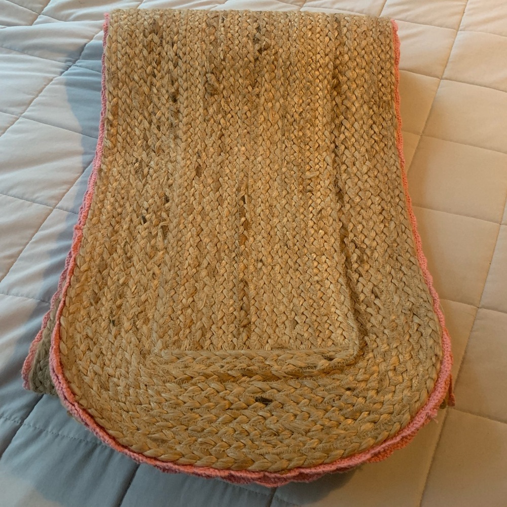 Pioneer Woman Jute Braided Table Runner